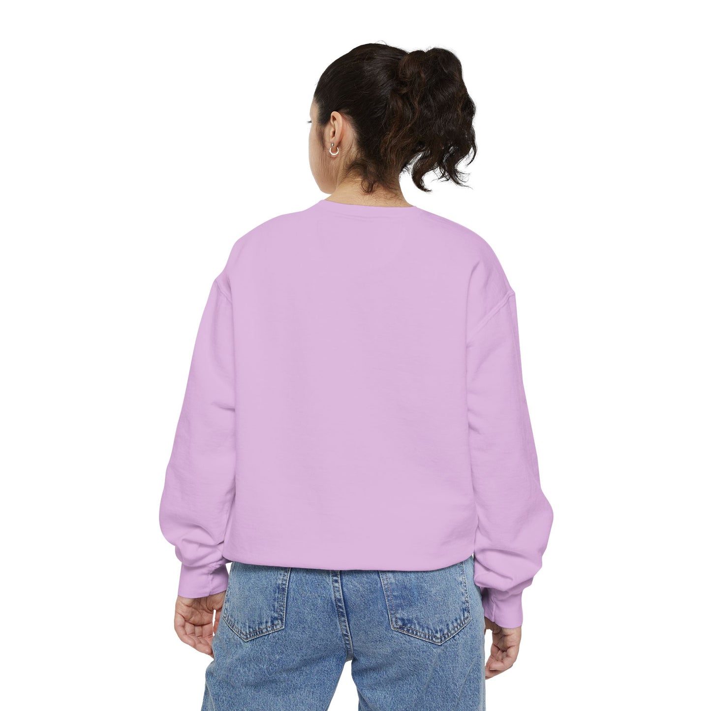 Ladies I am Loved by the King Floral Heart Sweatshirt