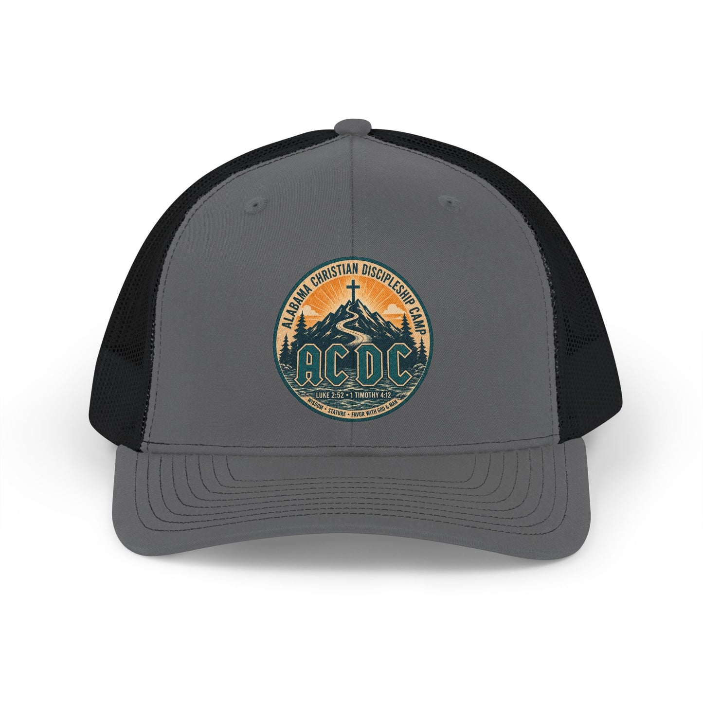 AC/DC Mountain Logo Snapback Trucker Cap