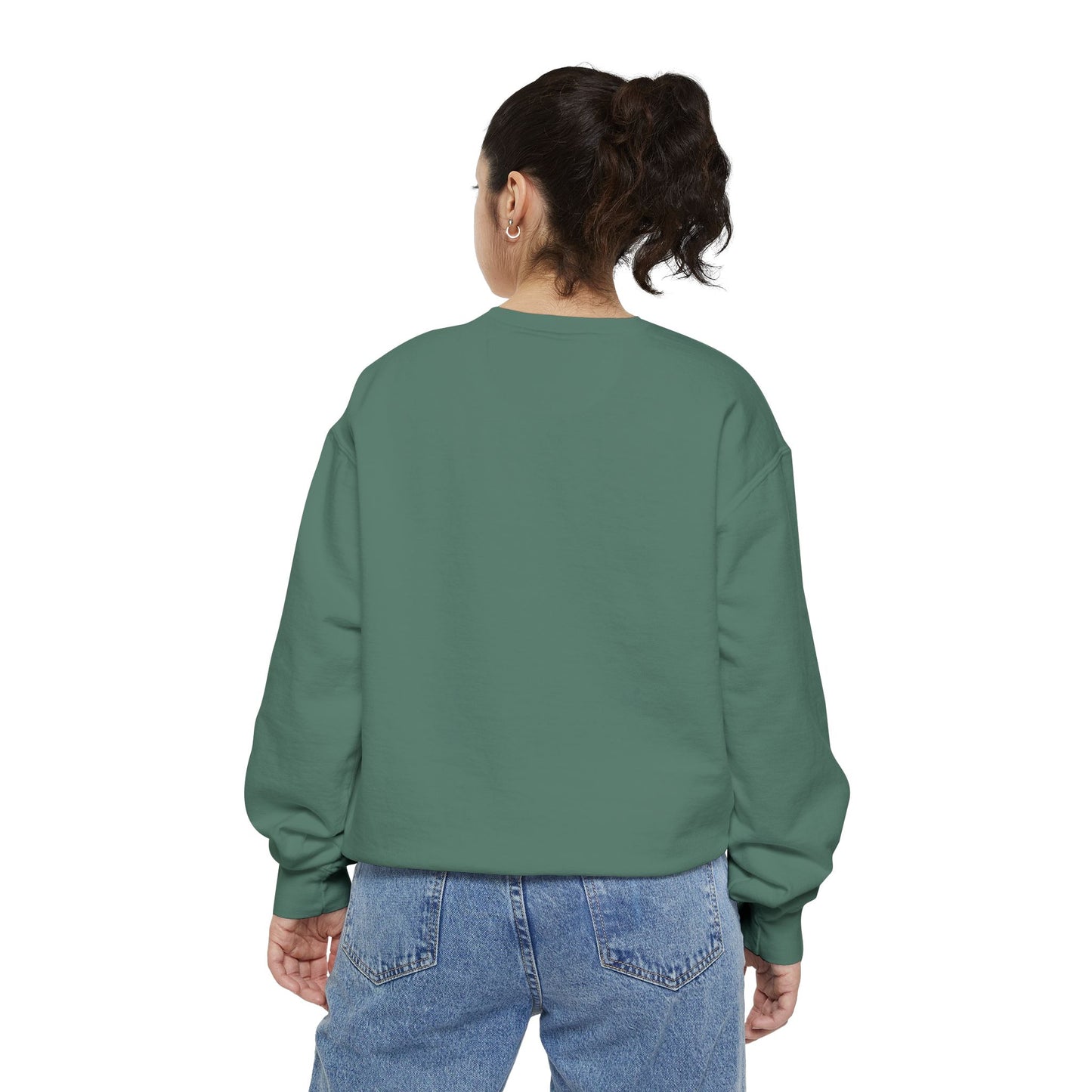 Ladies I am Loved by the King Floral Heart Sweatshirt