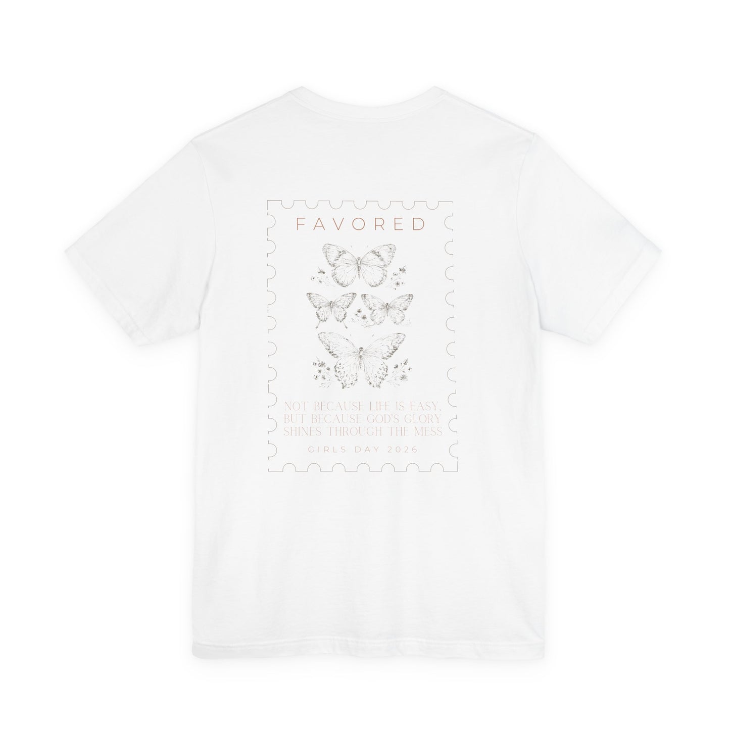 Vintage Stamp Short Sleeve Tee - Favored Girls Day 2026