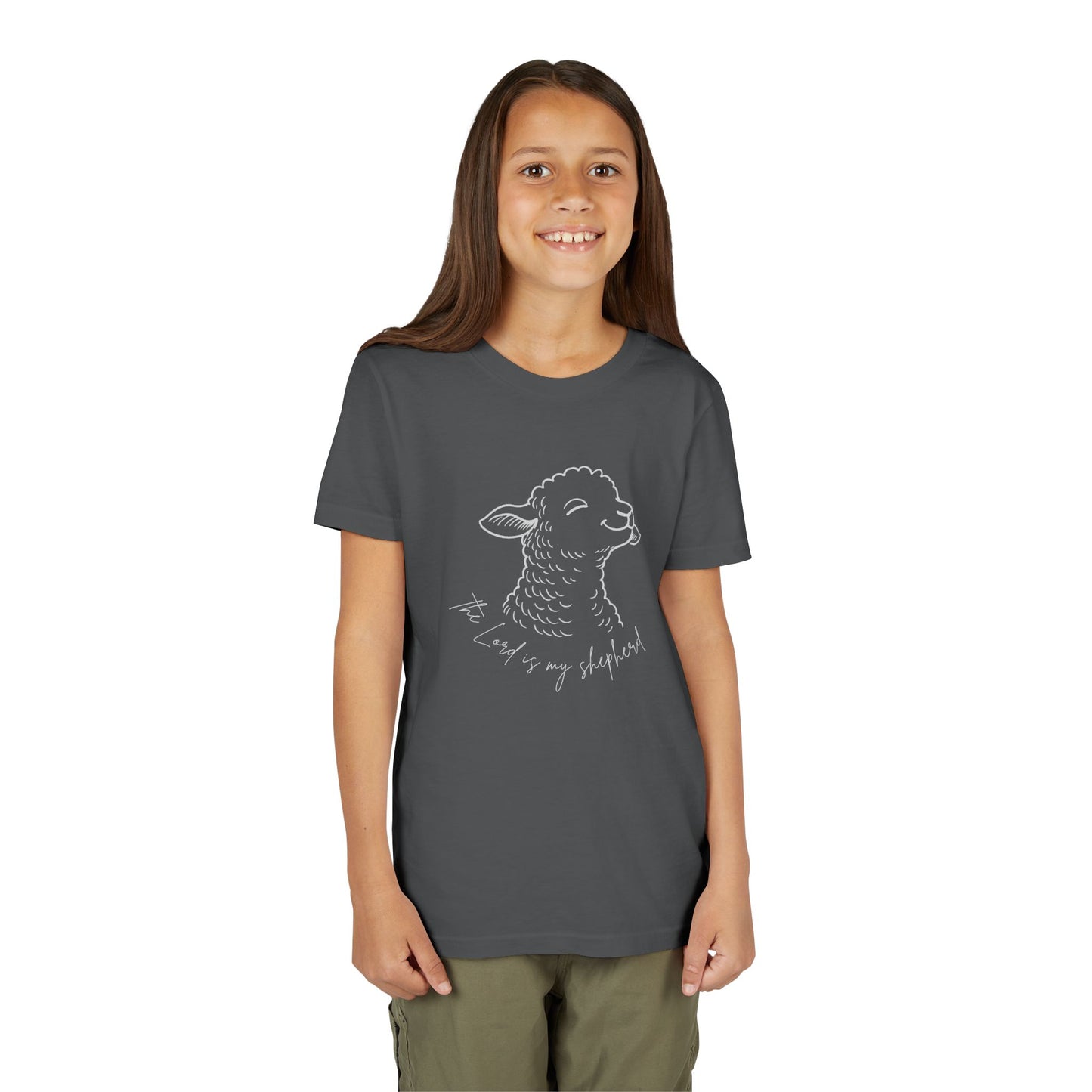 Youth The Lord is My Shepherd Sheep Tee