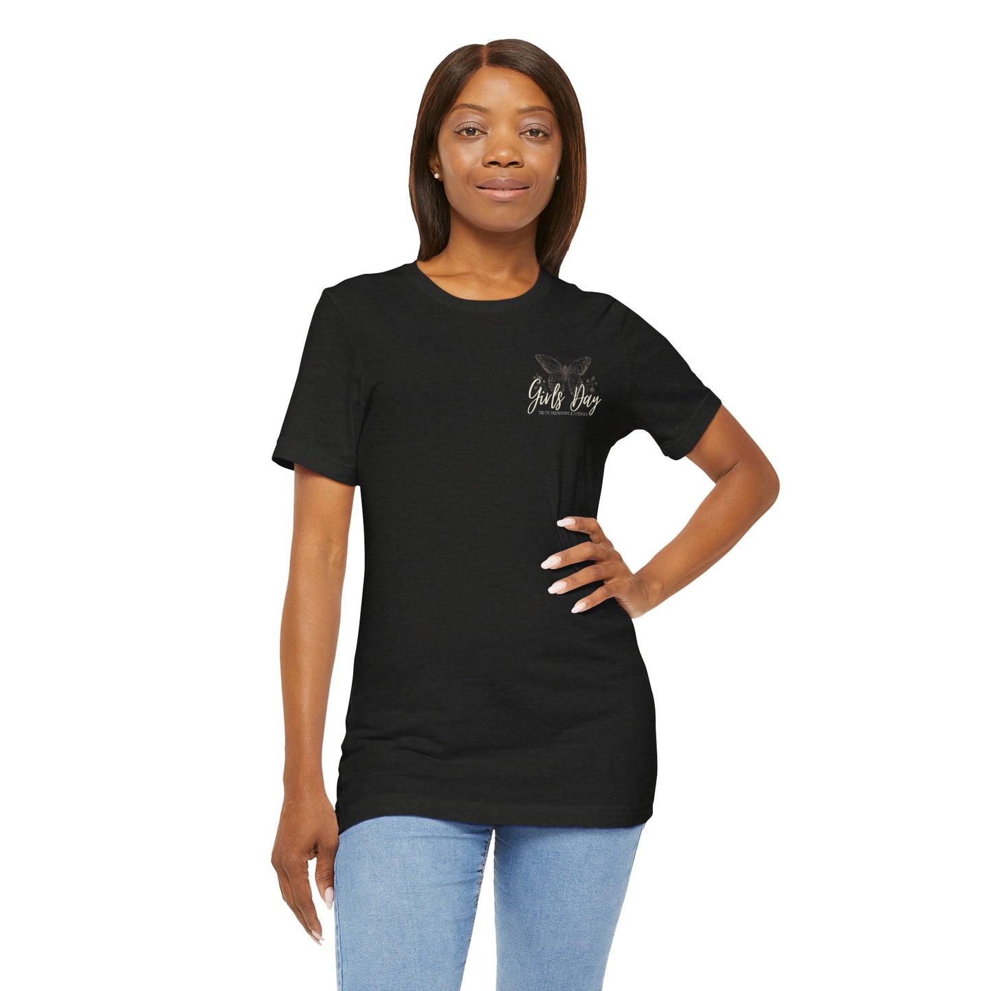 Ladies Girls Day Logo + Women of the Bible Short Sleeve Tee