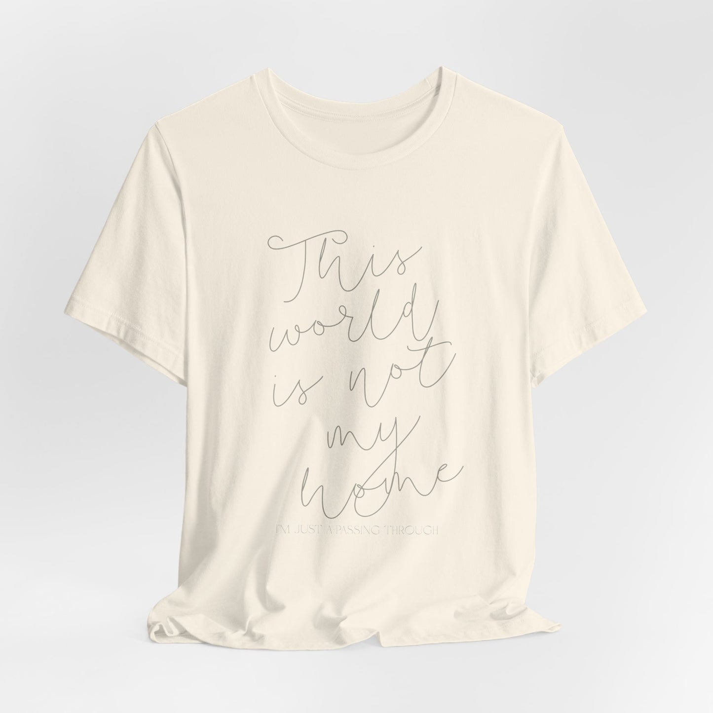 Ladies This World Is Not My Home Short Sleeve Tee