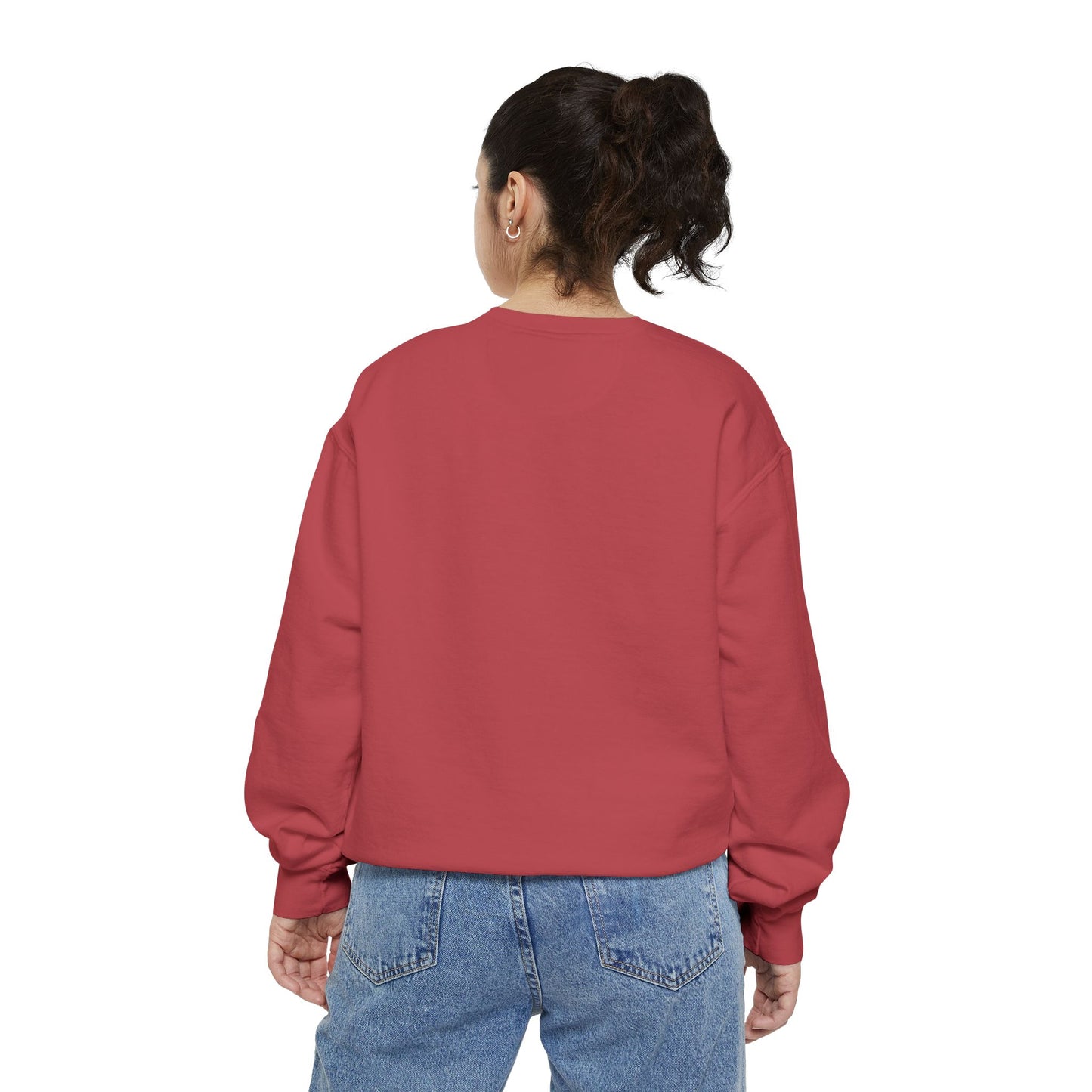 Ladies I am Loved by the King Floral Heart Sweatshirt
