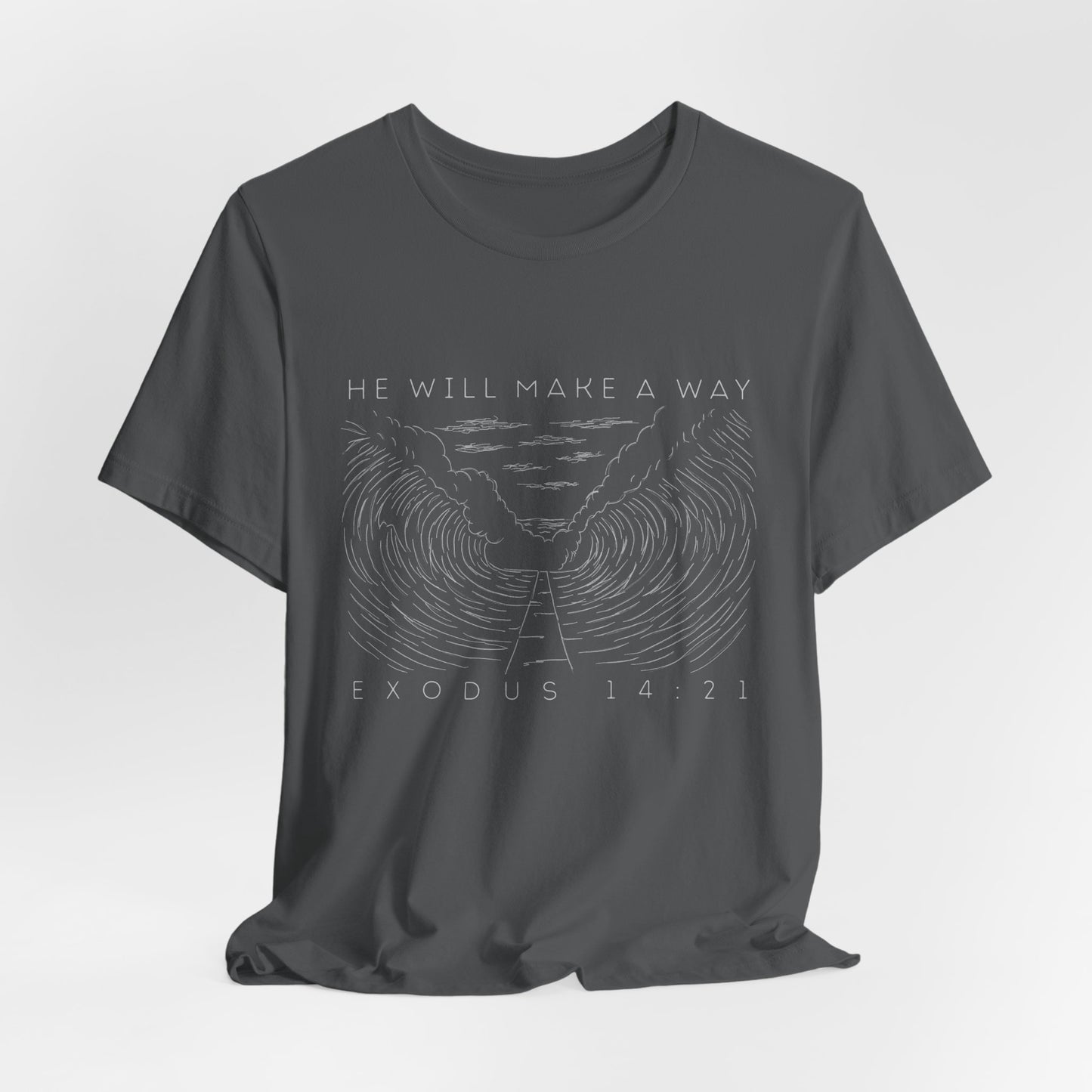 Mens He Will Make a Way Short Sleeve Tee