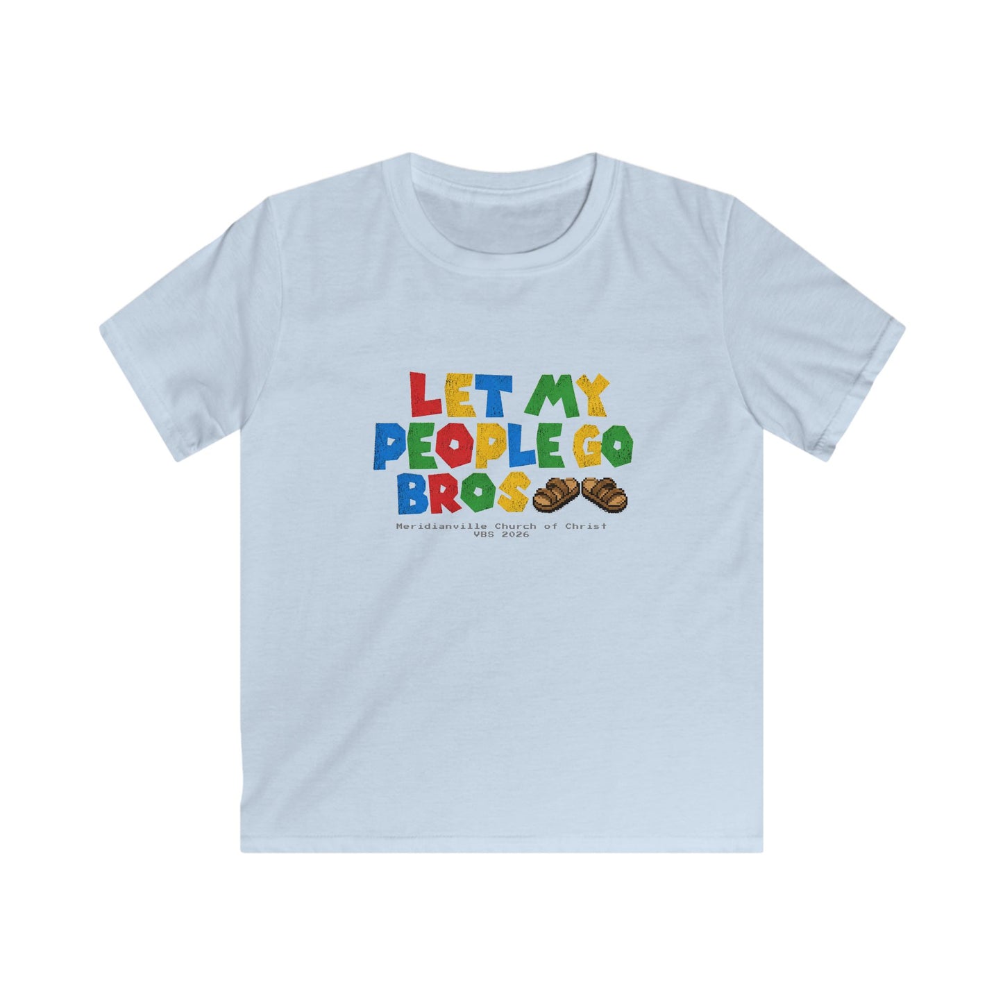 Kids VBS Tee — "Let My People Go Bros"