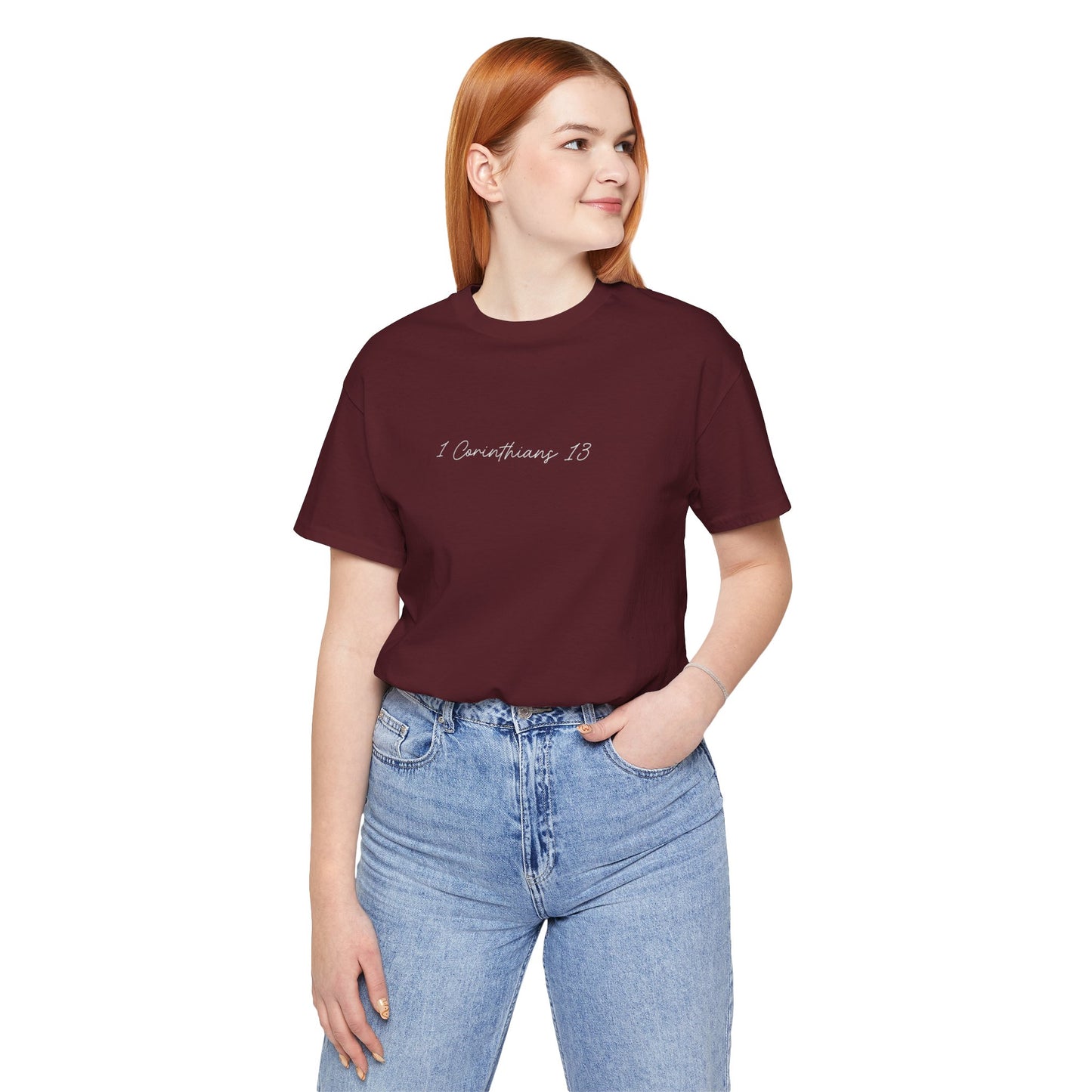Ladies 1 Corinthians 13 Short Sleeve Tee