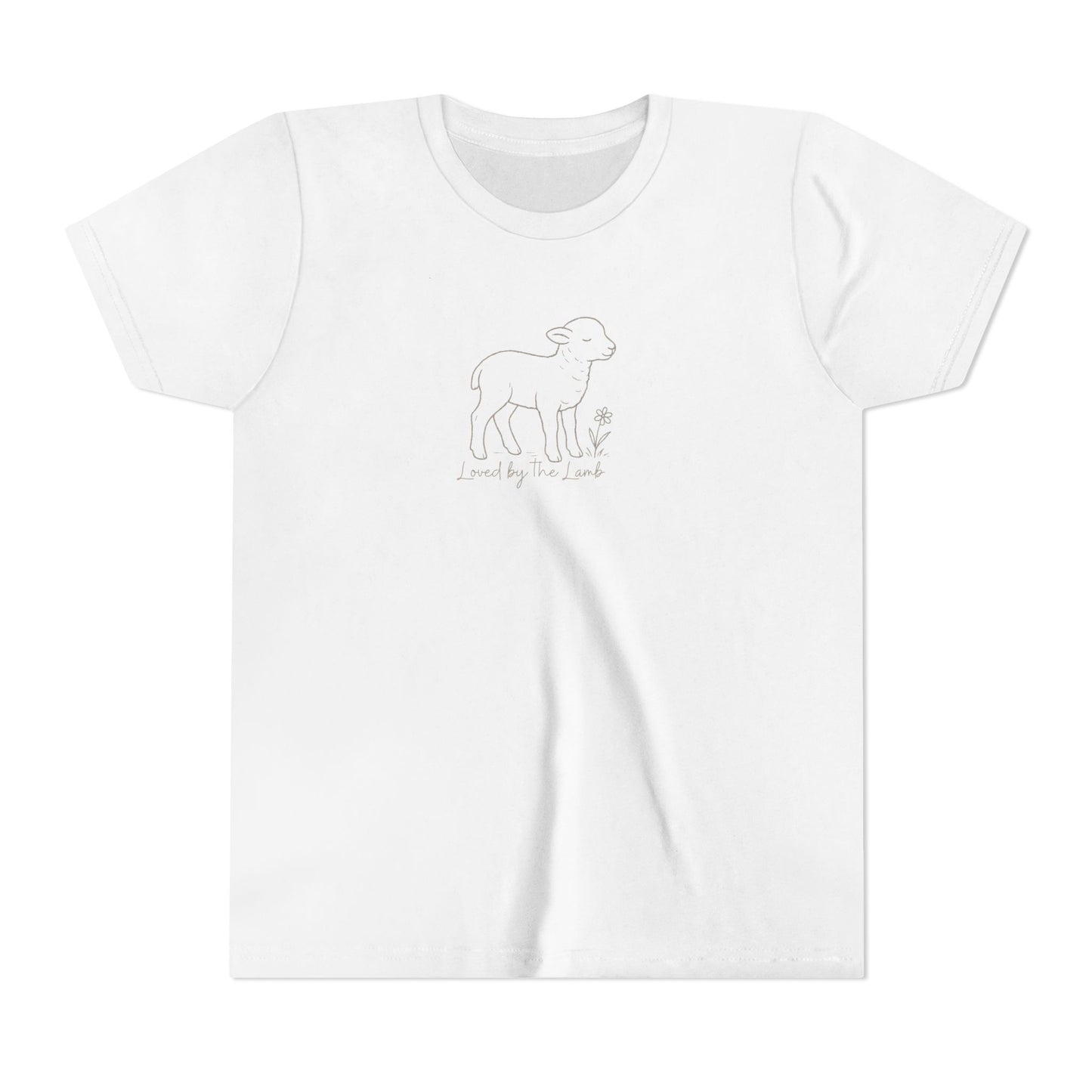 Youth Girls Loved by the Lamb Short Sleeve Tee