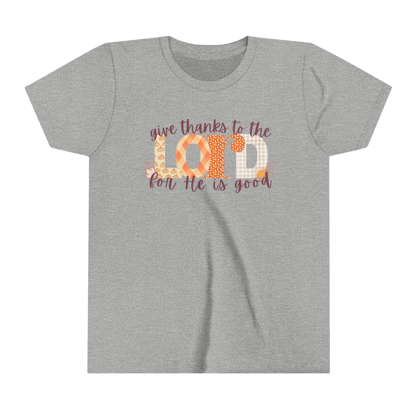 Youth Give Thanks! Short Sleeve Tee