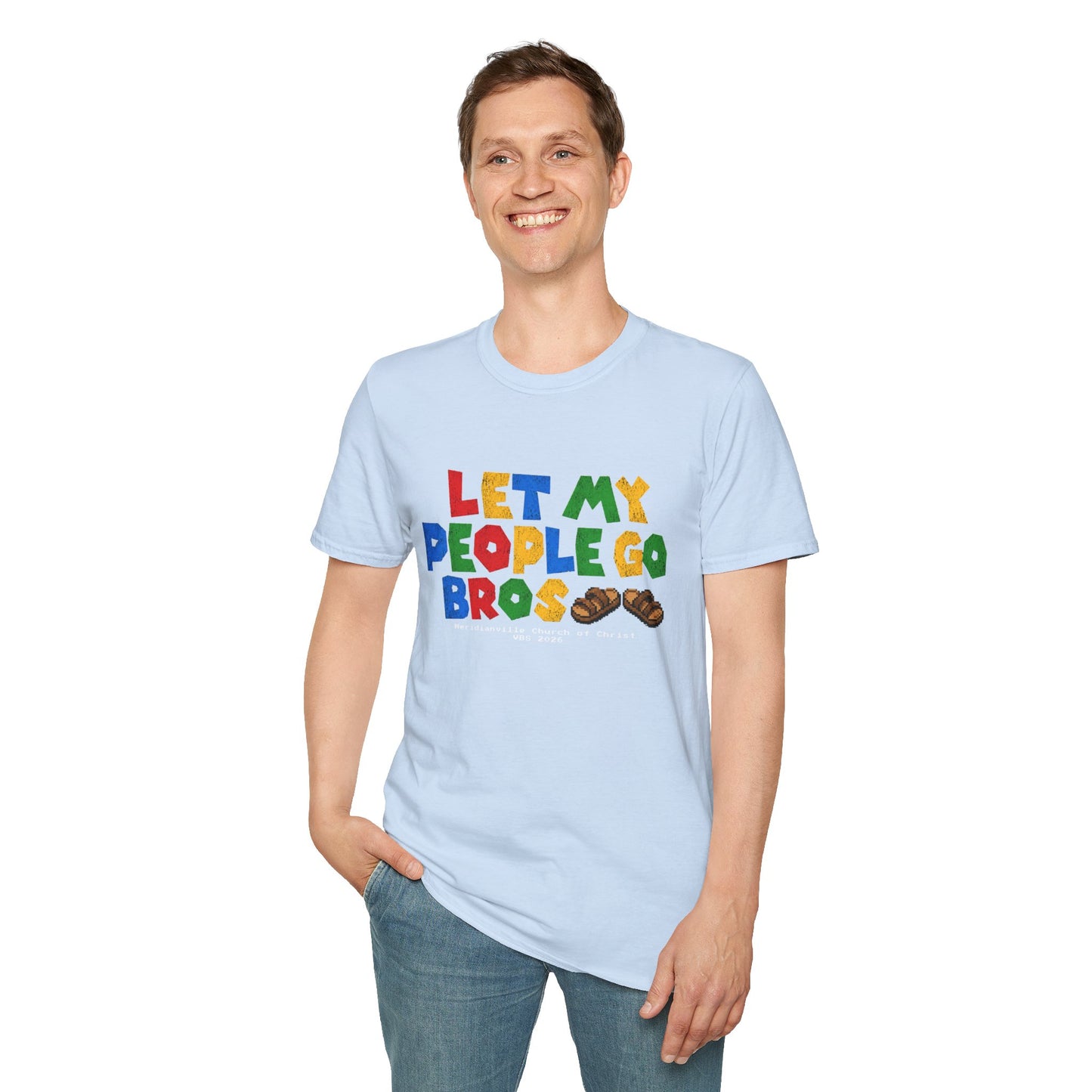 Let My People Go Bro T-Shirt — Adult VBS Tee