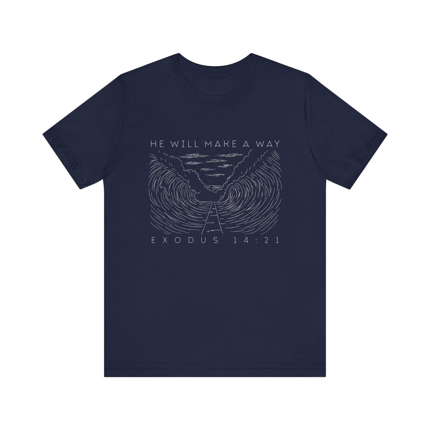 Mens He Will Make a Way Short Sleeve Tee