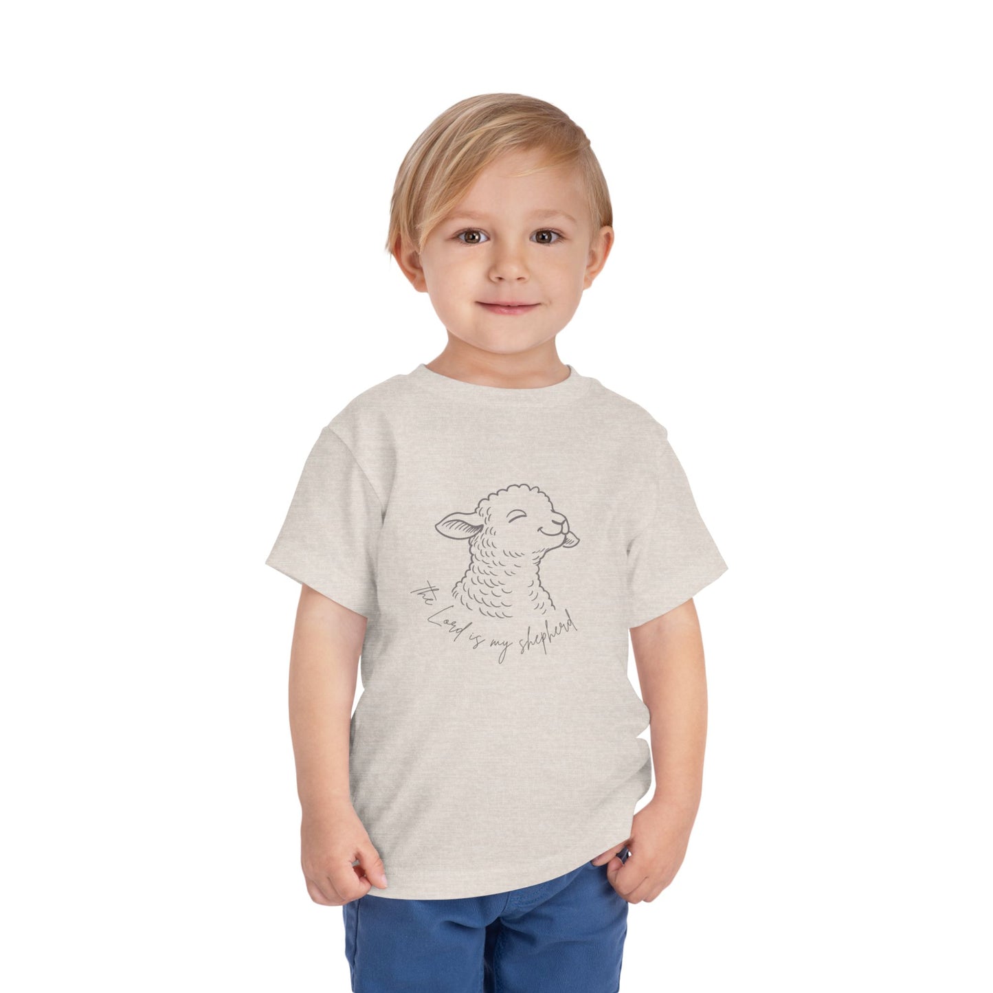 Toddler The Lord is My Shepherd Sheep Tee