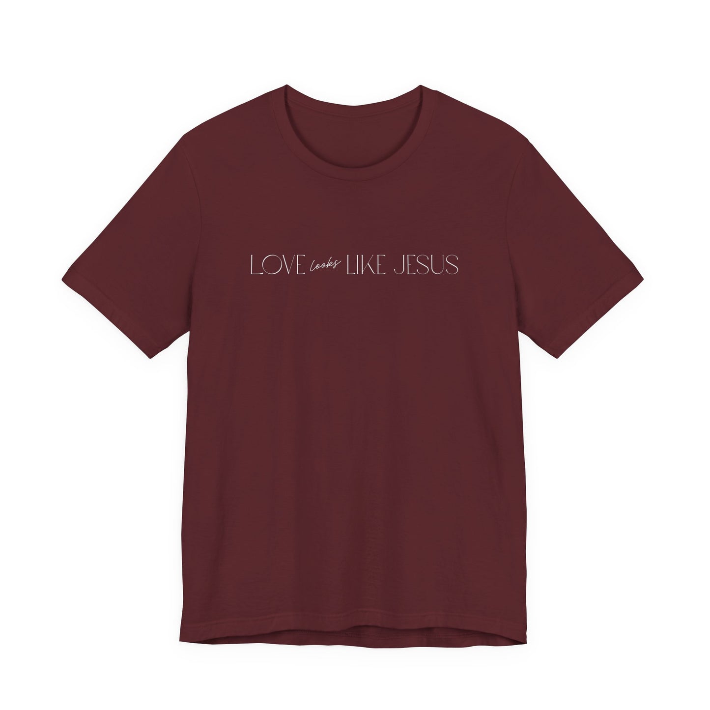 Ladies Love Like Jesus Short Sleeve Tee