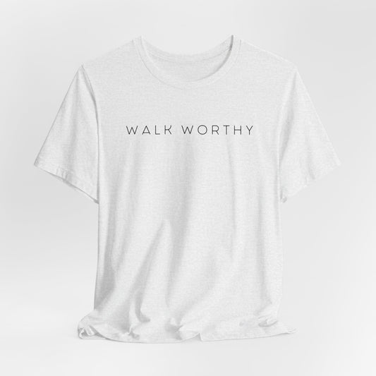 Mens Walk Worthy Short Sleeve Tee