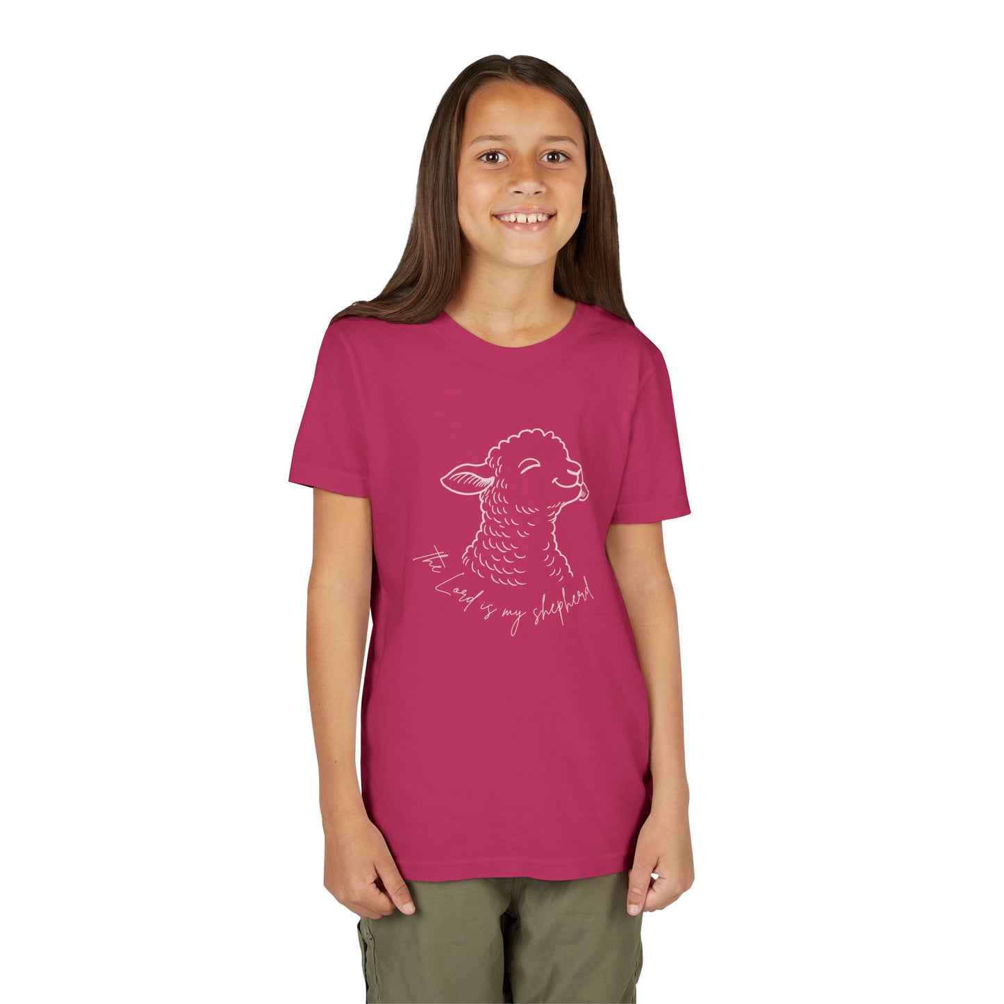 Youth The Lord is My Shepherd Sheep Tee