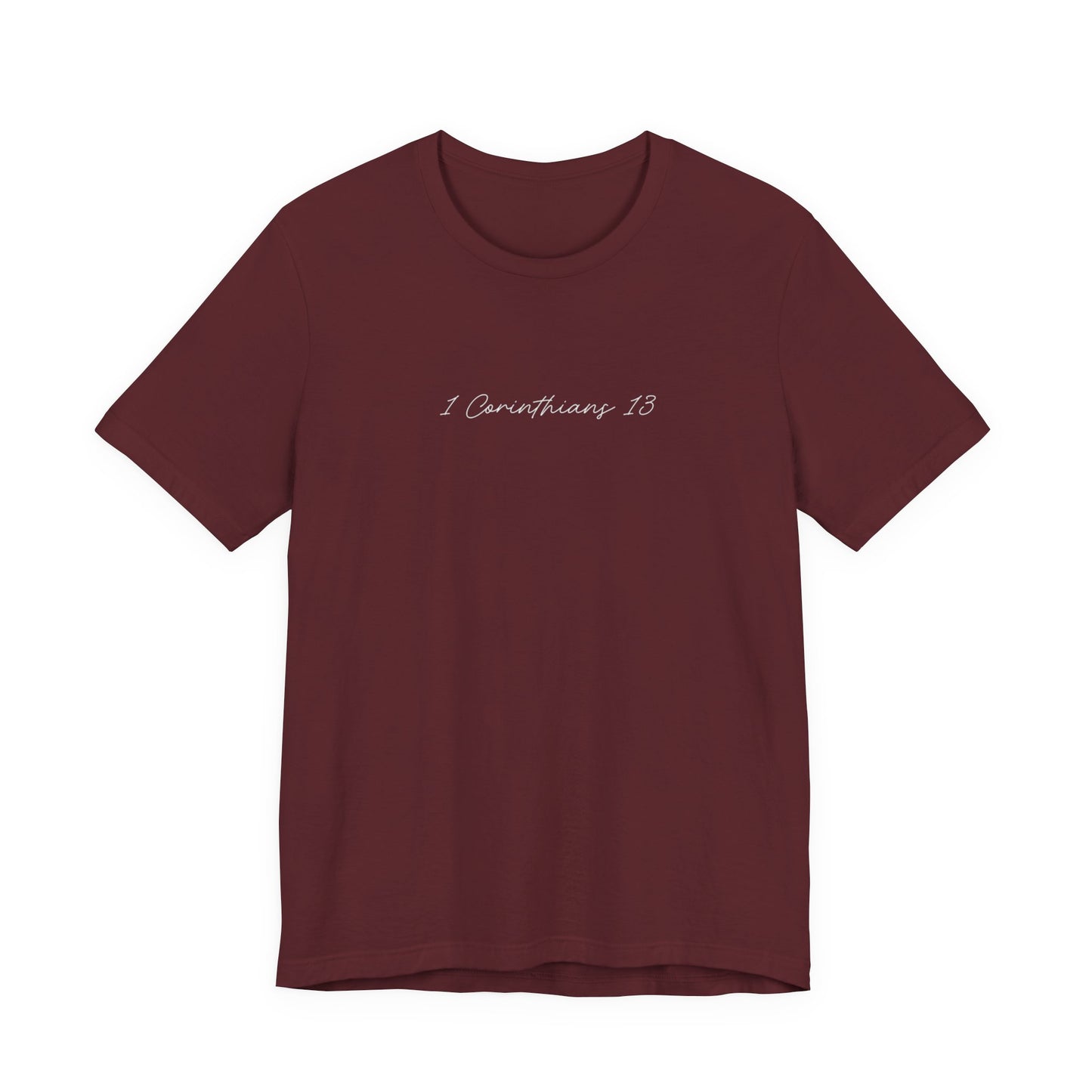 Ladies 1 Corinthians 13 Short Sleeve Tee