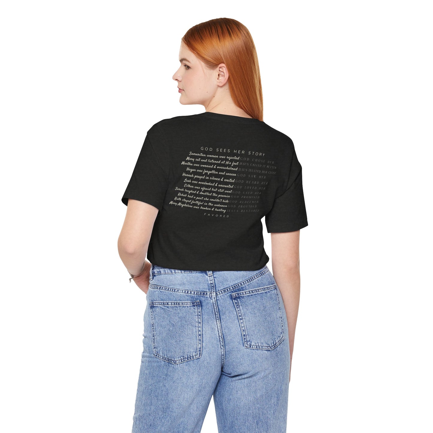 Ladies Girls Day Logo + Women of the Bible Short Sleeve Tee