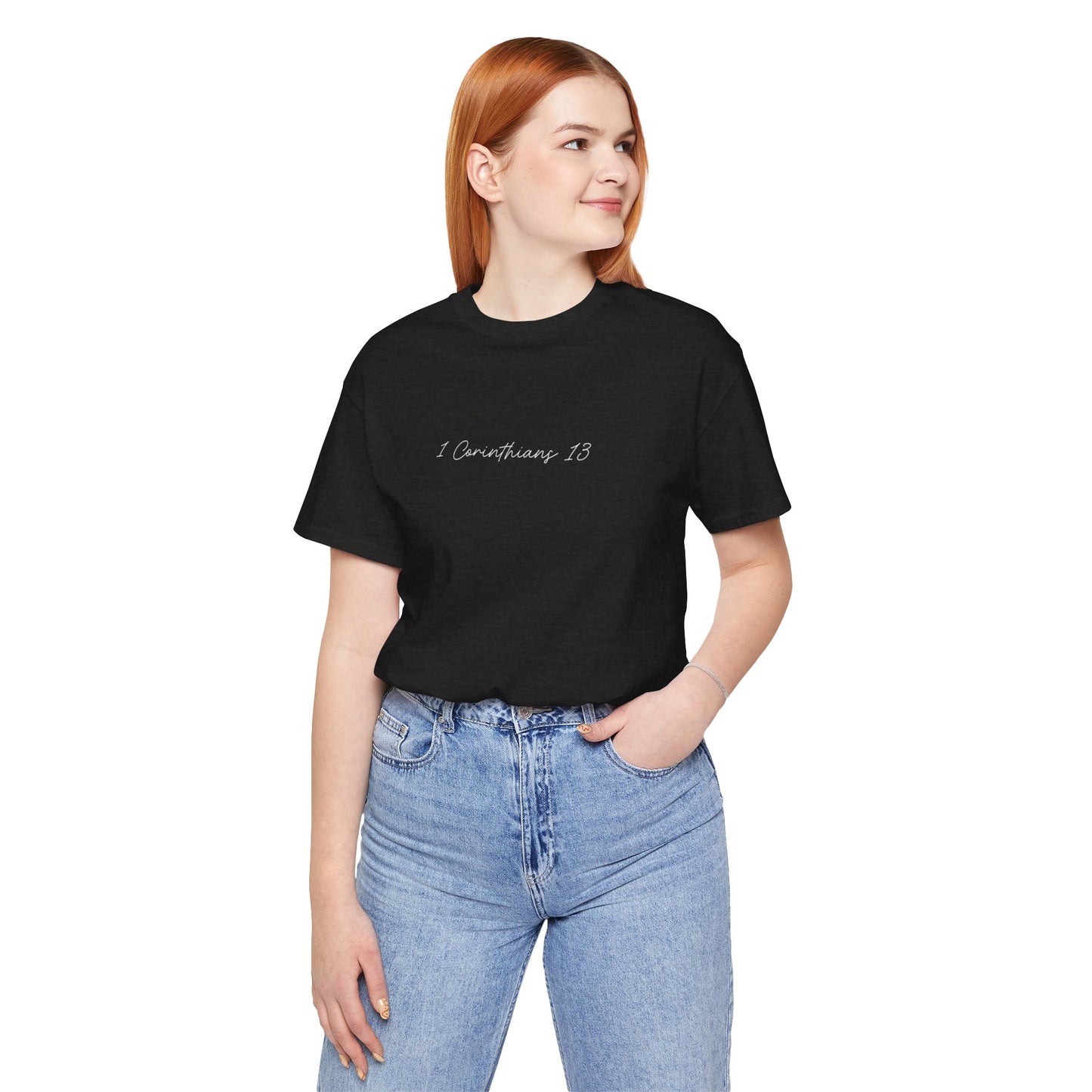 Ladies 1 Corinthians 13 Short Sleeve Tee