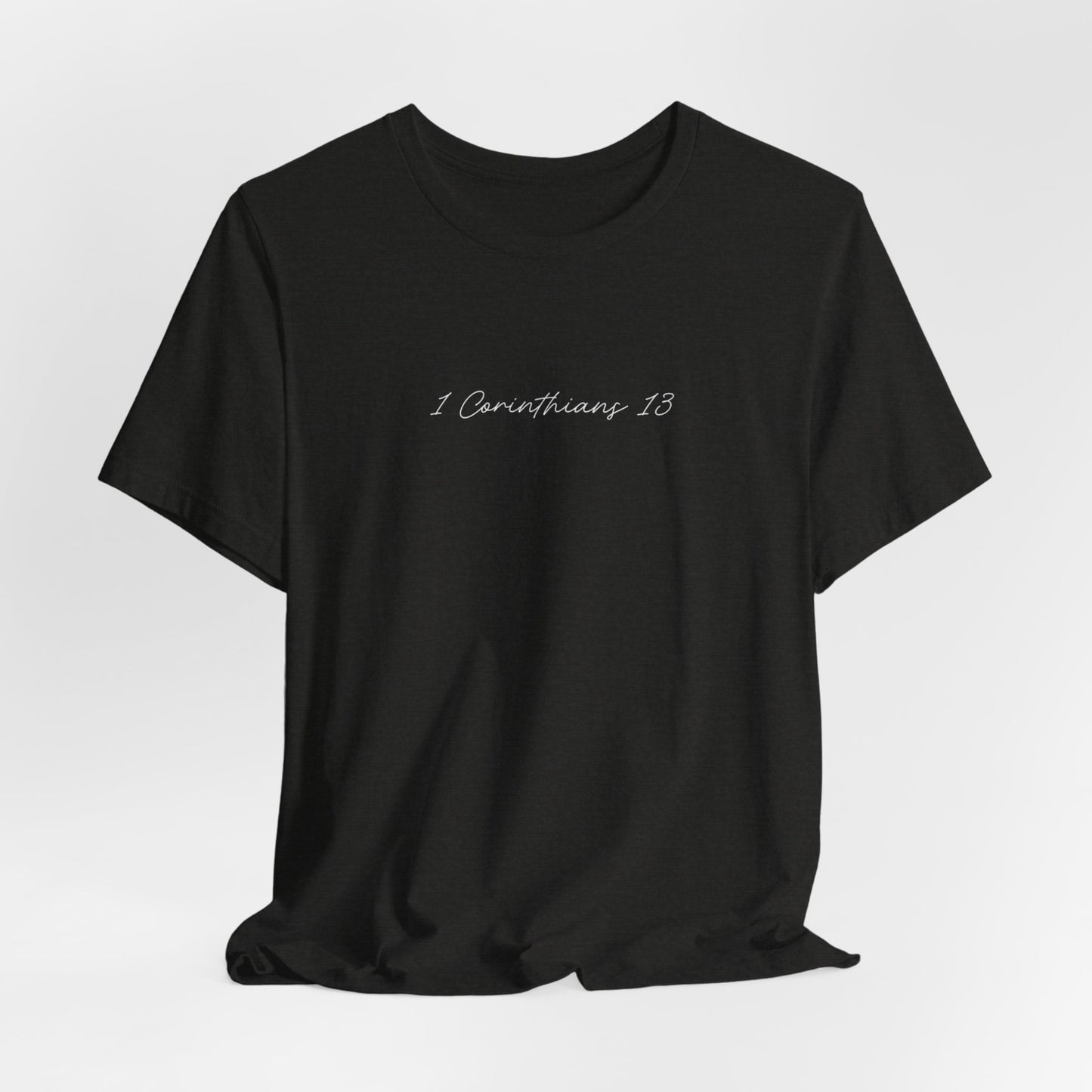 Ladies 1 Corinthians 13 Short Sleeve Tee