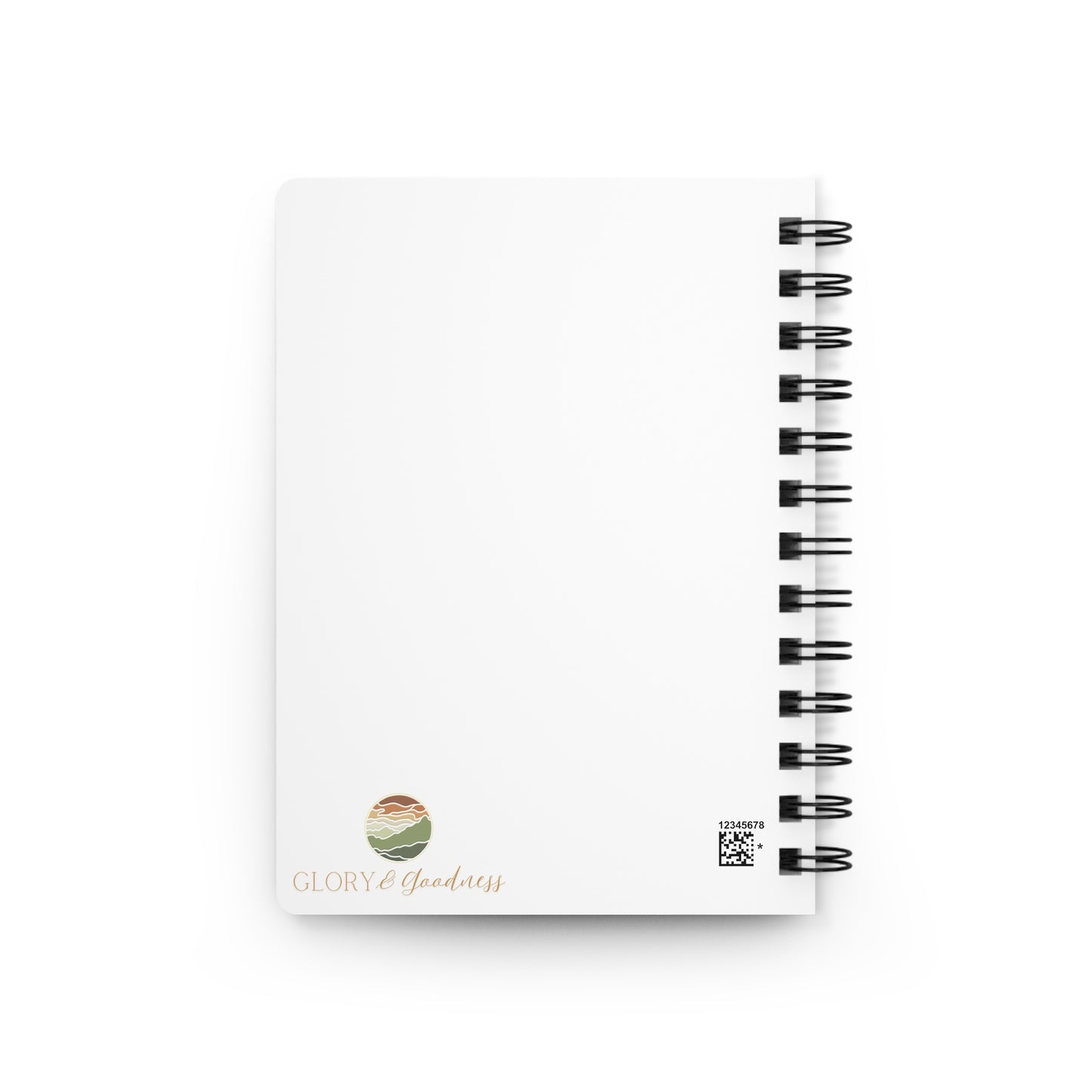 Valentines Loved by God Doodles Spiral Notebook