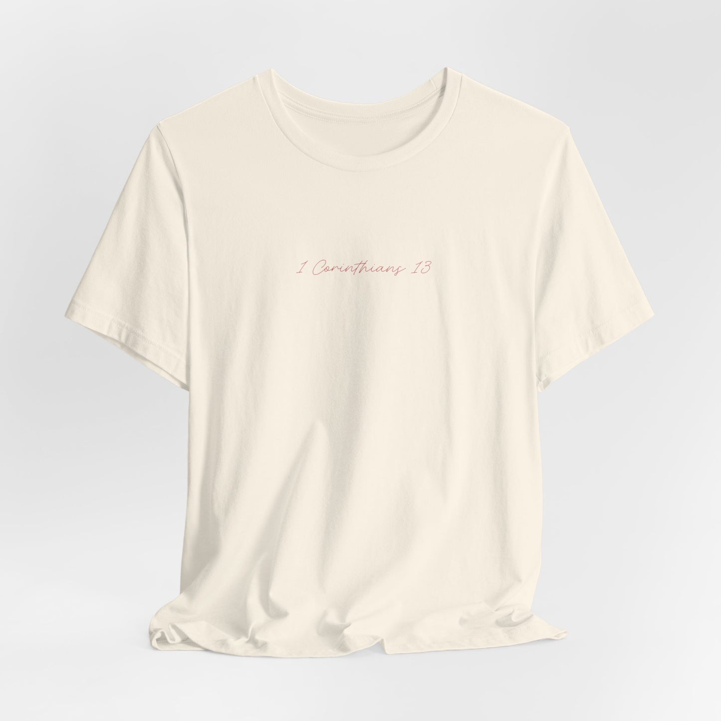 Ladies 1 Corinthians 13 Short Sleeve Tee