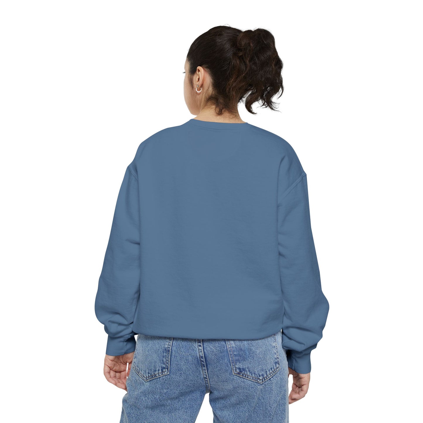 Ladies I am Loved by the King Floral Heart Sweatshirt